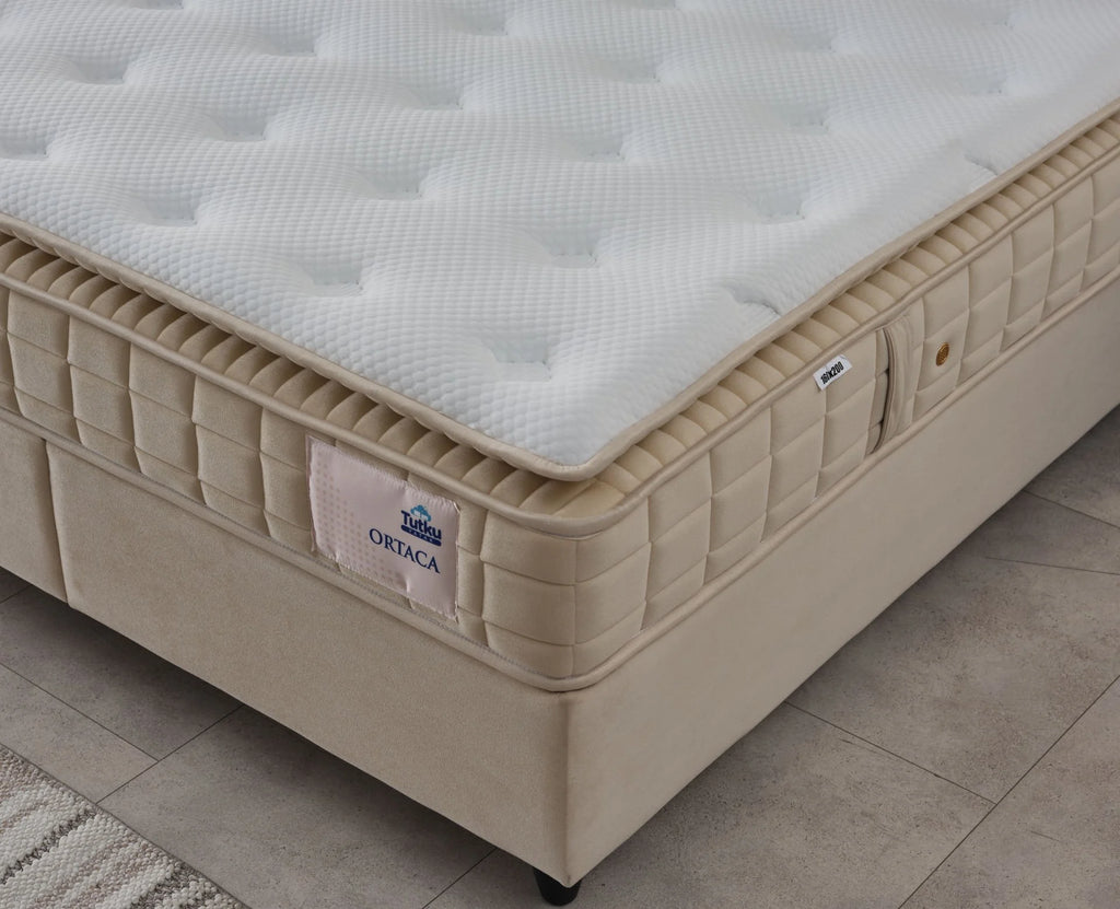 Lit coffre MARMARA 140/190 160/200 180/200 BEIGE